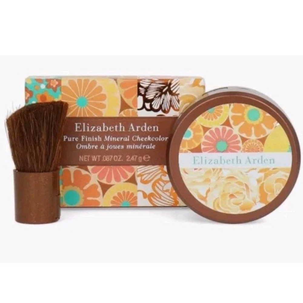 Elizabeth Arden Mineral Cheekcolor with Floral Design